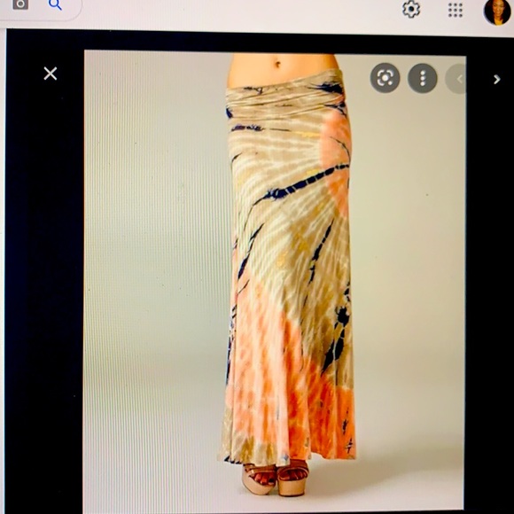 Mono B Tie Dye Maxi Skirt - Picture 5 of 5